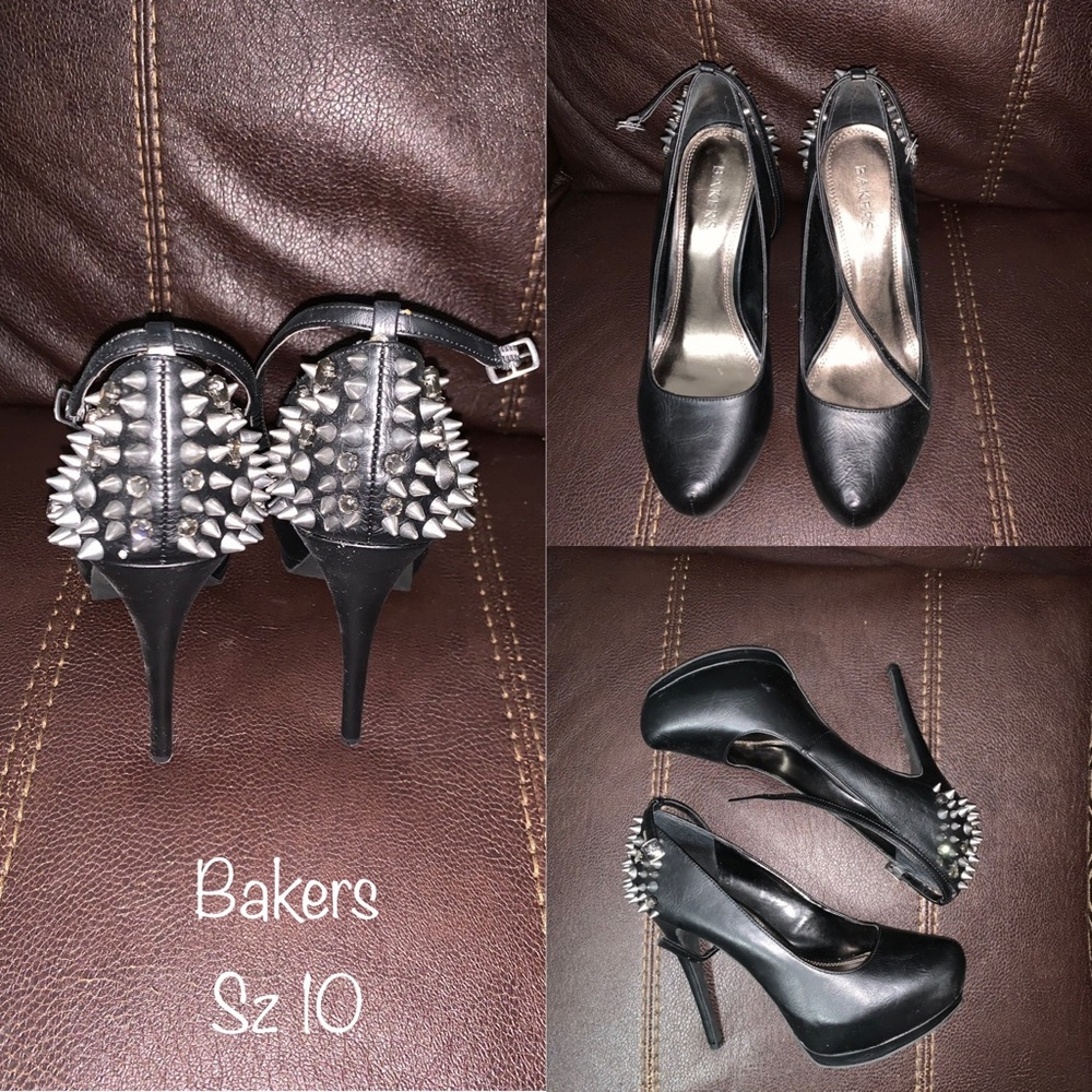 Bakers Spike Heels Size 10